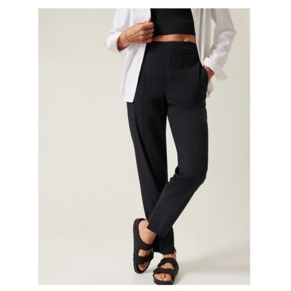 Athleta Brooklyn Heights Pant Size 14 tall black